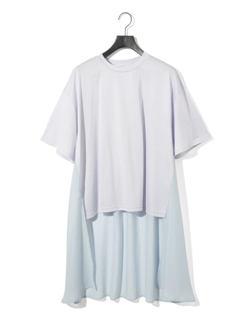 MIDIUMISOLID　ミディウミソリッド ワイドフィットブルゾン グリーン MIDIUMISOLID for Ladies クルーネックワイドプルオーバー