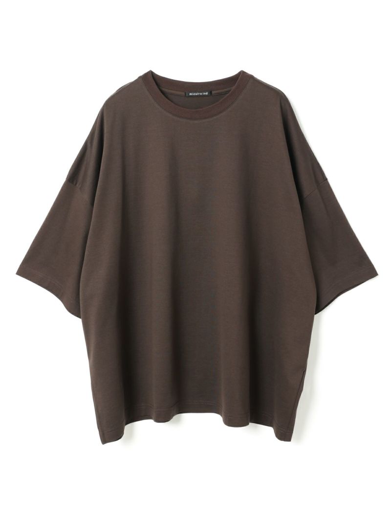 mizuiro ind クルーネックワイドチュニック｜ MARcourt ONLINE