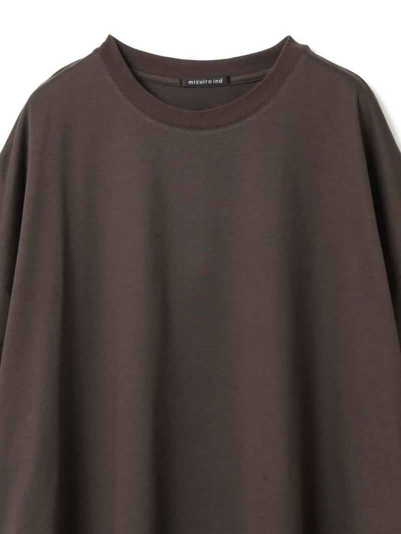 mizuiro ind クルーネックワイドチュニック｜ MARcourt ONLINE