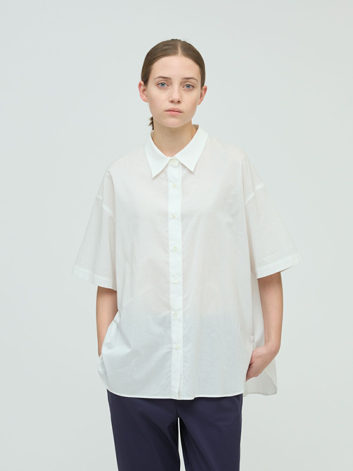 no collar half slv CT | 1-270025 – mizuiro ind