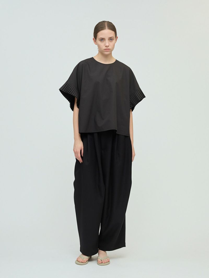 mizuiro ind プリーツスリーブプルオーバー｜ MARcourt ONLINE