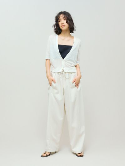 MIDIUMISOLID for Ladies リラックスイージーパンツ