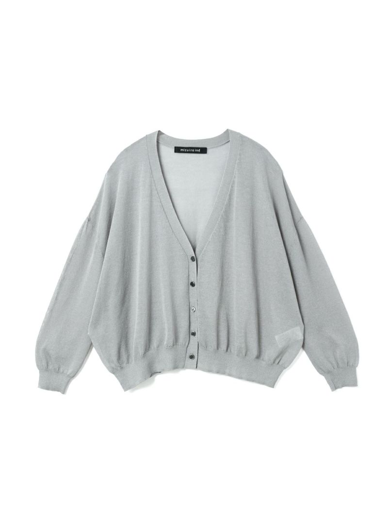 mizuiro ind Vネックワイドカーディガン｜ MARcourt ONLINE