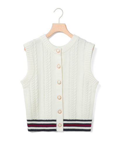 MARMARMAR FILAニットベスト