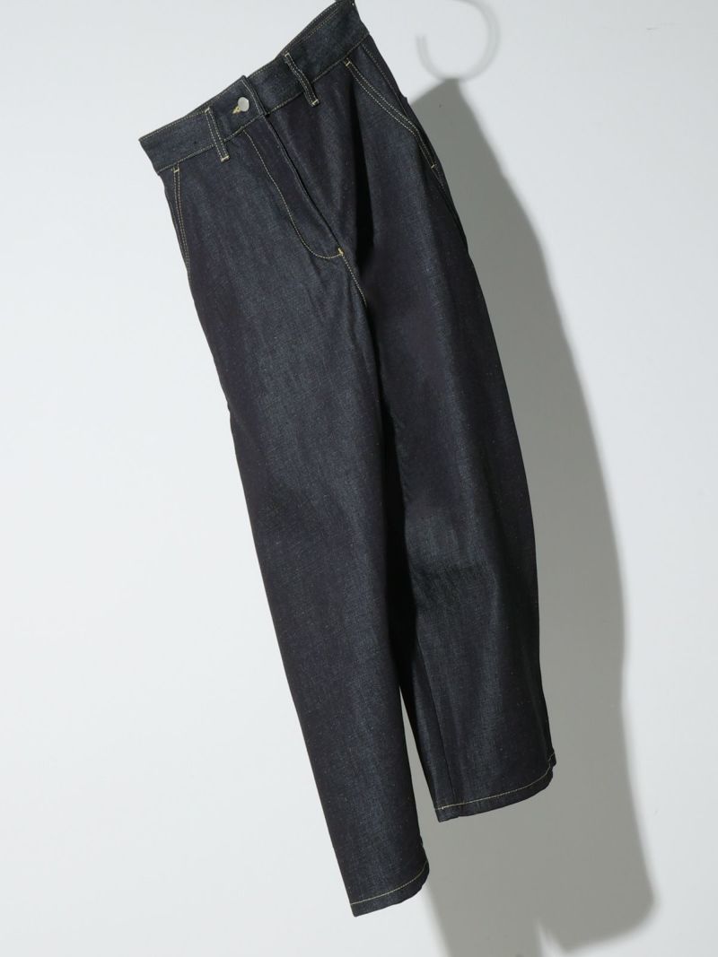 STUDIO NICHOLSON ワイドクロップドデニムパンツ｜ MARcourt