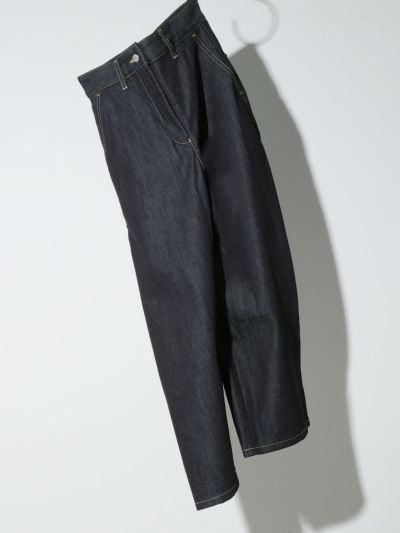 STUDIO NICHOLSON ワイドクロップドデニムパンツ