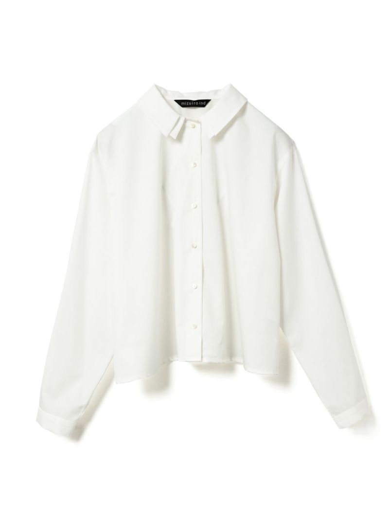 mizuiro ind ダブルカラーシャツ white mizuiro ind ダブルカラーシャツ｜ MARcourt ONLINE STORE