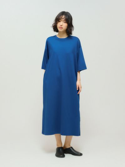 MIDIUMISOLID for Ladies リラックススリットワンピース