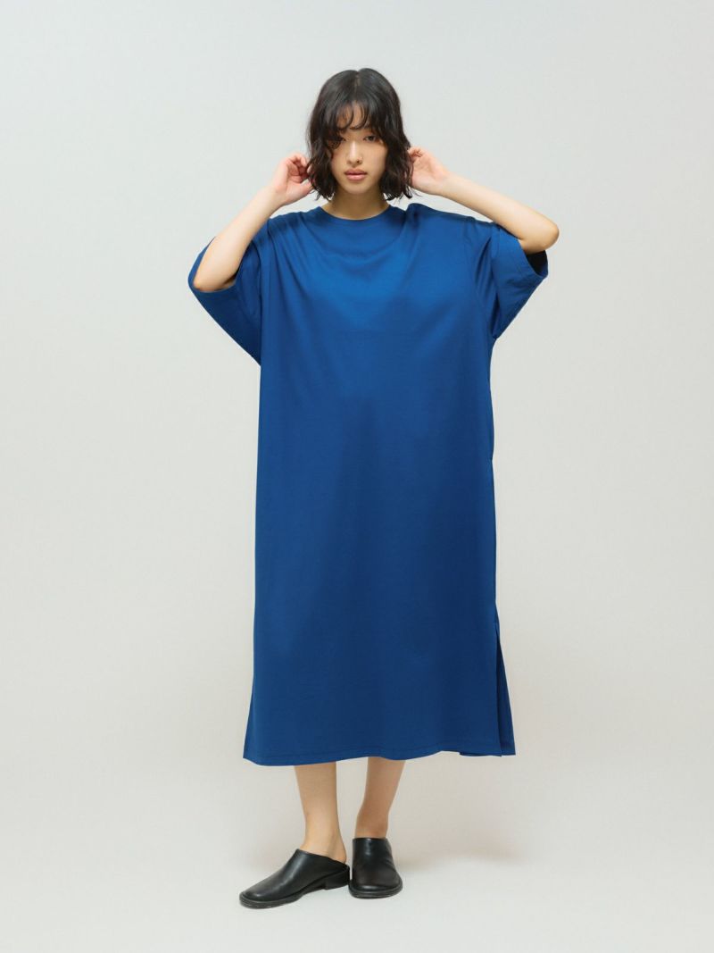 MIDIUMISOLID for Ladies リラックススリットワンピース