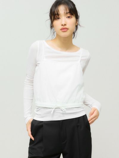 MIDIUMISOLID for Ladies キャミソールトップスアンサンブル