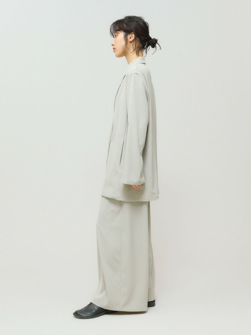 MIDIUMISOLID for Ladies ダブルブレストライトジャケット