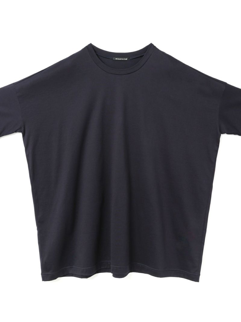 mizuiro ind ニット ワイド クルーネック チュニック 楽天市場】【SALE！20%OFF】ミズイロインド mizuiro ind クルー