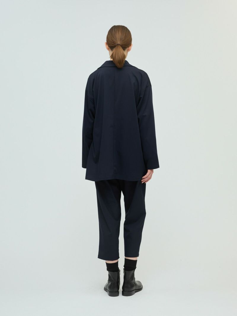 みずページ 楽天市場】mizuiro ind ミズイロインド 3-230087 ダブルブレストシャツ