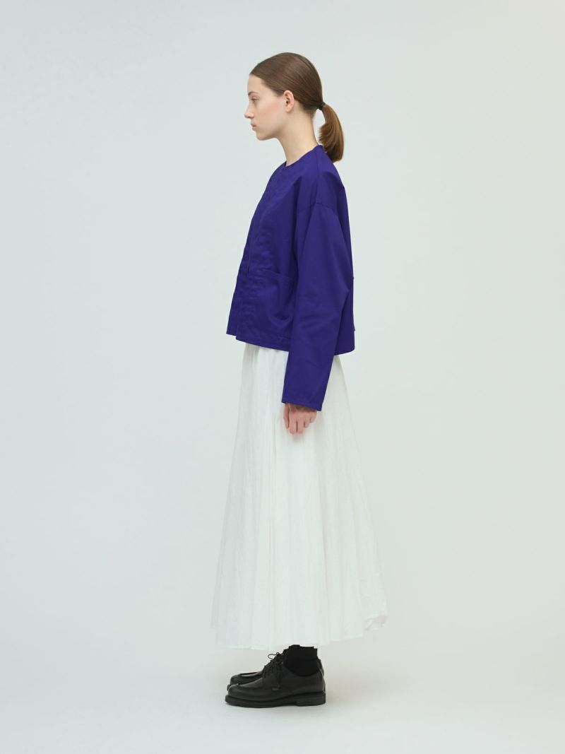 mizuiro ind クルーネックピンタックシャツ｜ MARcourt ONLINE