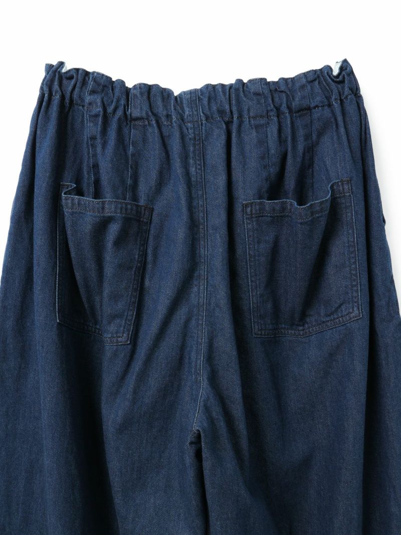 mizuiro ind デニムタックワイドパンツ｜ MARcourt ONLINE STORE