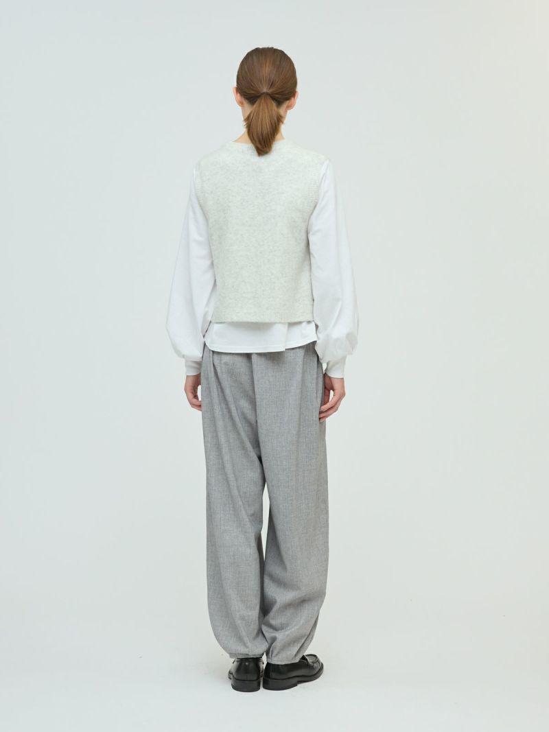 mizuiro ind タックヘムコクーンパンツ｜ MARcourt ONLINE STORE