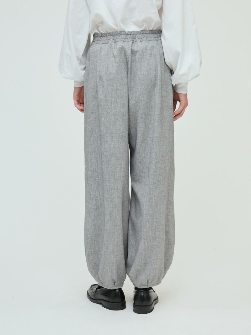 mizuiro ind タックヘムコクーンパンツ｜ MARcourt ONLINE STORE