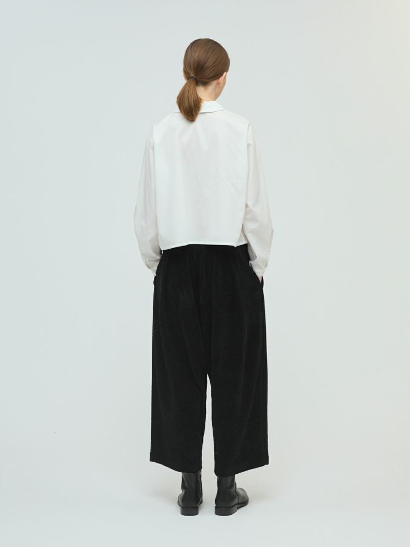 mizunoiro ★ページ mizuiro ind パンチングワイドシャツ｜ MARcourt ONLINE STORE