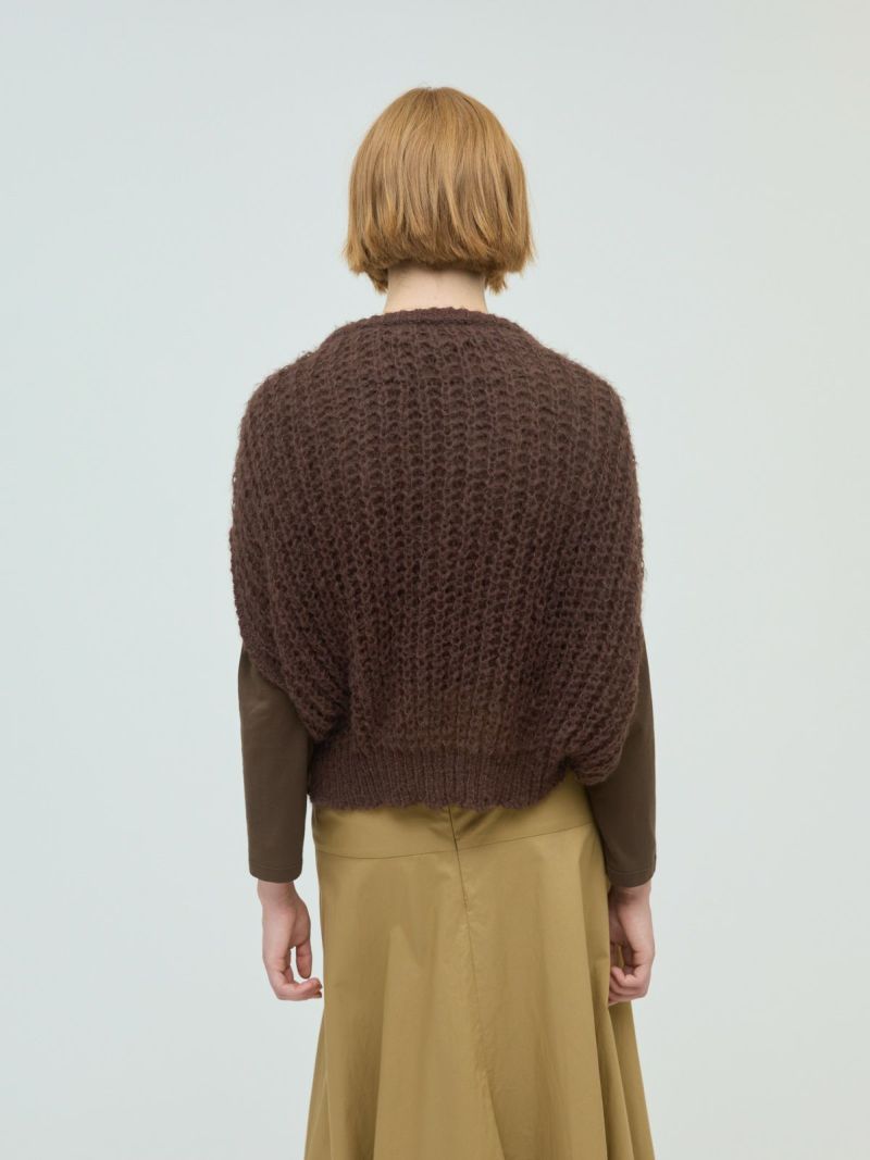 mizuiro ind ヘアリーコクーンワイドベスト｜ MARcourt ONLINE STORE