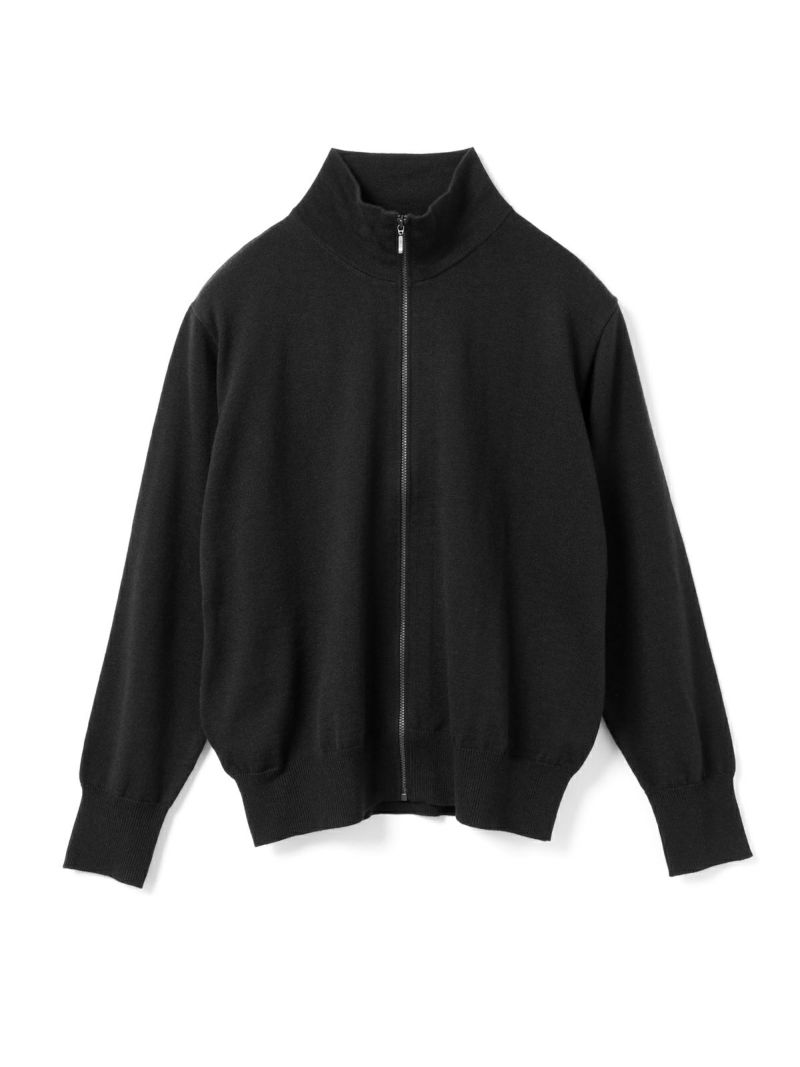 mizuiro ind ハイネックジップカーディガン｜ MARcourt ONLINE