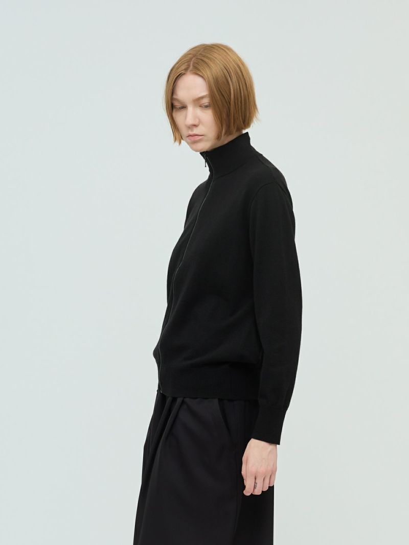 ミズイロインドフーデットジップカーディガン ミズイロインドフーデットジップカーディガン