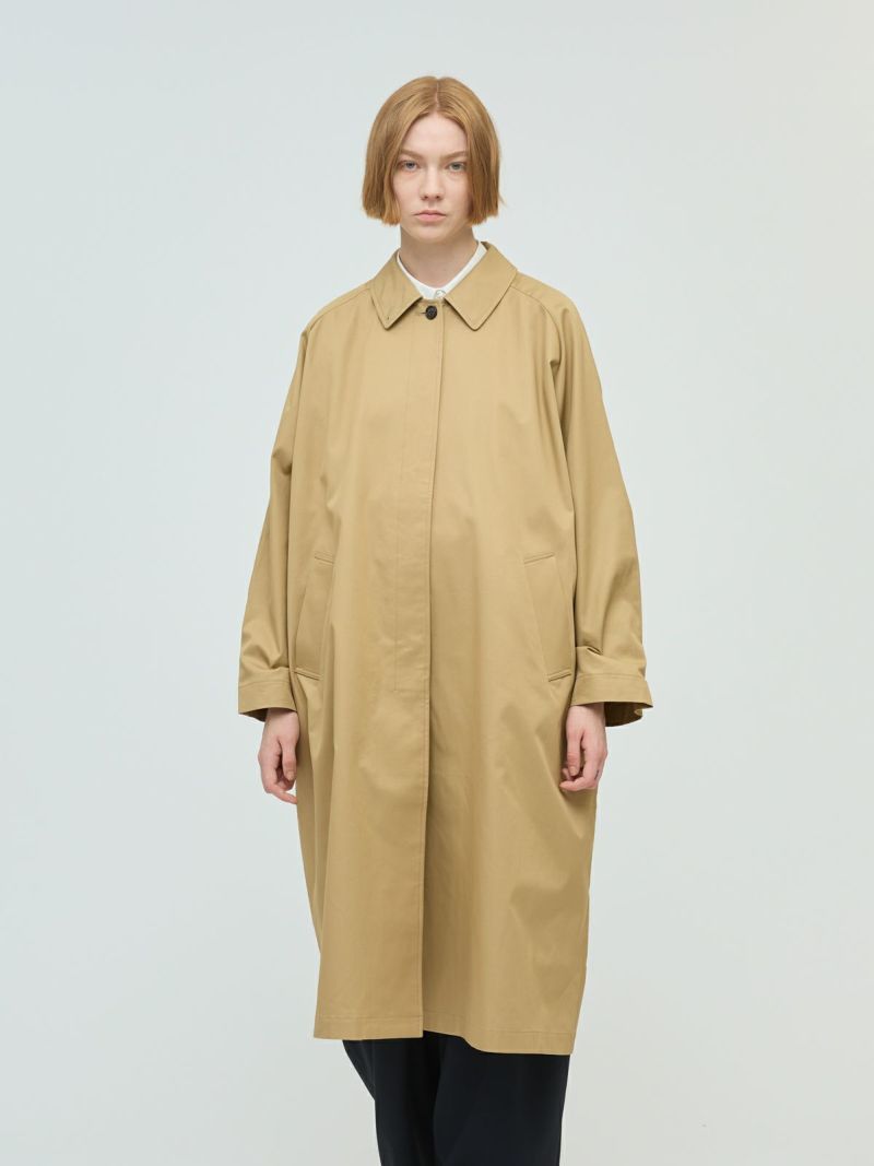 mizuiro ind ステンカラーコート｜ MARcourt ONLINE STORE