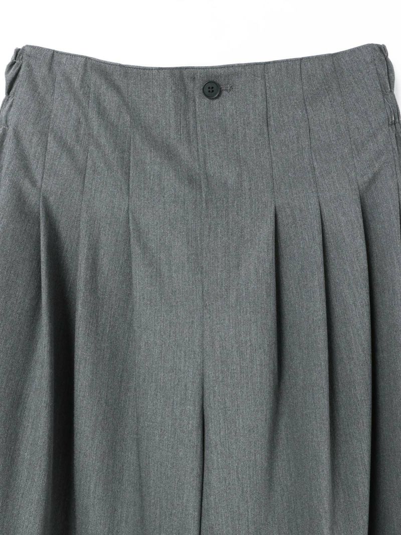 mizuiro ind ハイウエストタックパンツ｜ MARcourt ONLINE STORE