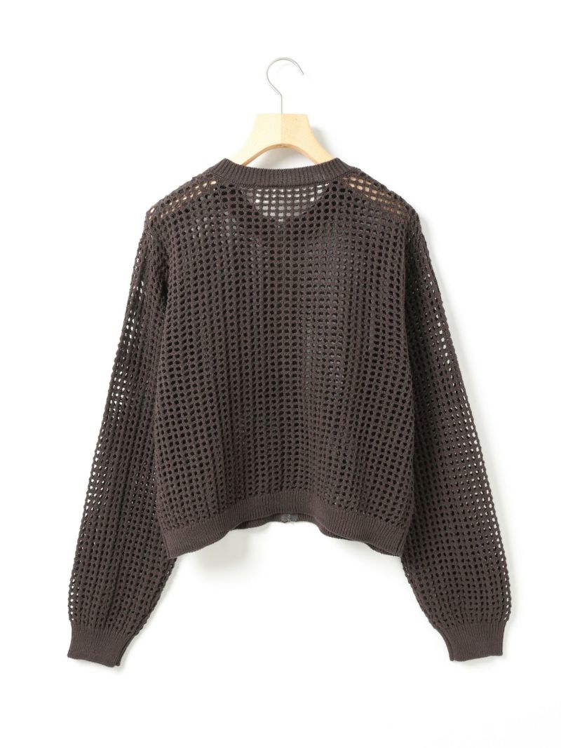 MidiUmi メッシュニットジップカーディガン｜ MARcourt ONLINE