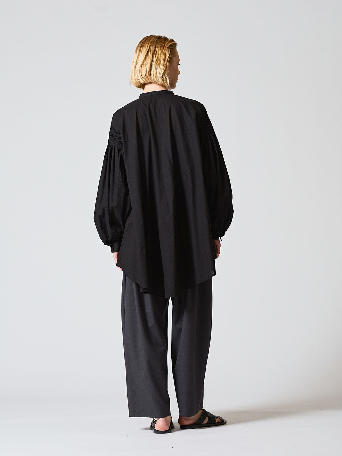 mizuiro ind ピンタックパフスリーブシャツ｜ MARcourt ONLINE STORE 