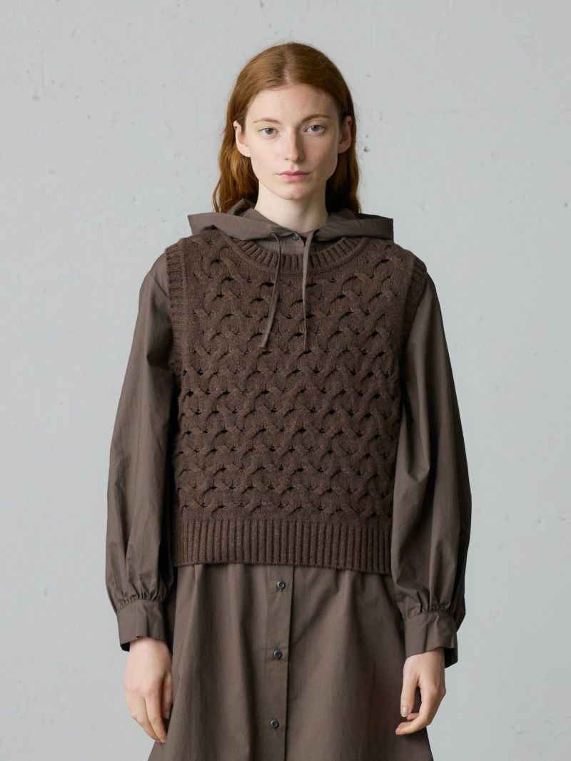 23AW MOI モイ Capricorn Hand Knit 柄 ニット 40/コーマスムースニット キナリ キリン柄 | 全てのアイテム
