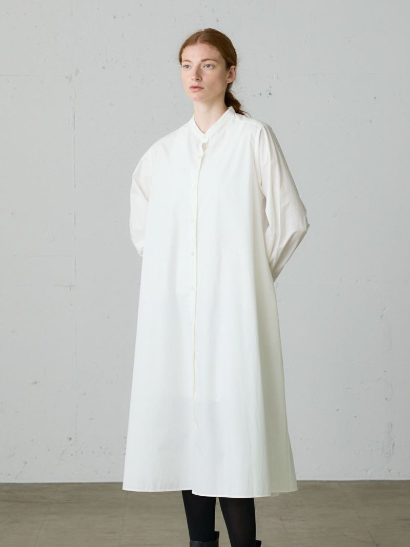 MidiUmi Aラインバンドカラーシャツワンピース｜ MARcourt ONLINE