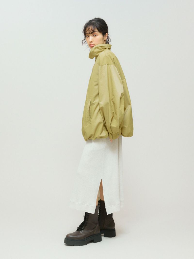 ミディウミソリッド 　ボアライナー付き フーデッド コート ベージュ 3WAY ミディウミソリッド ボアライナー付き フーデッド コート ベージュ 3WAY