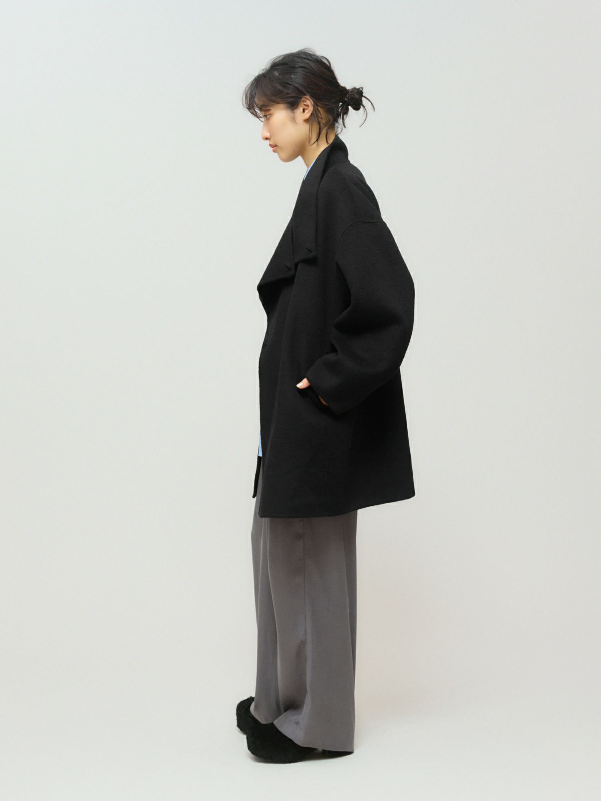 MIDIUMISOLID for Ladies スタンドリバーコート｜ MARcourt ONLINE