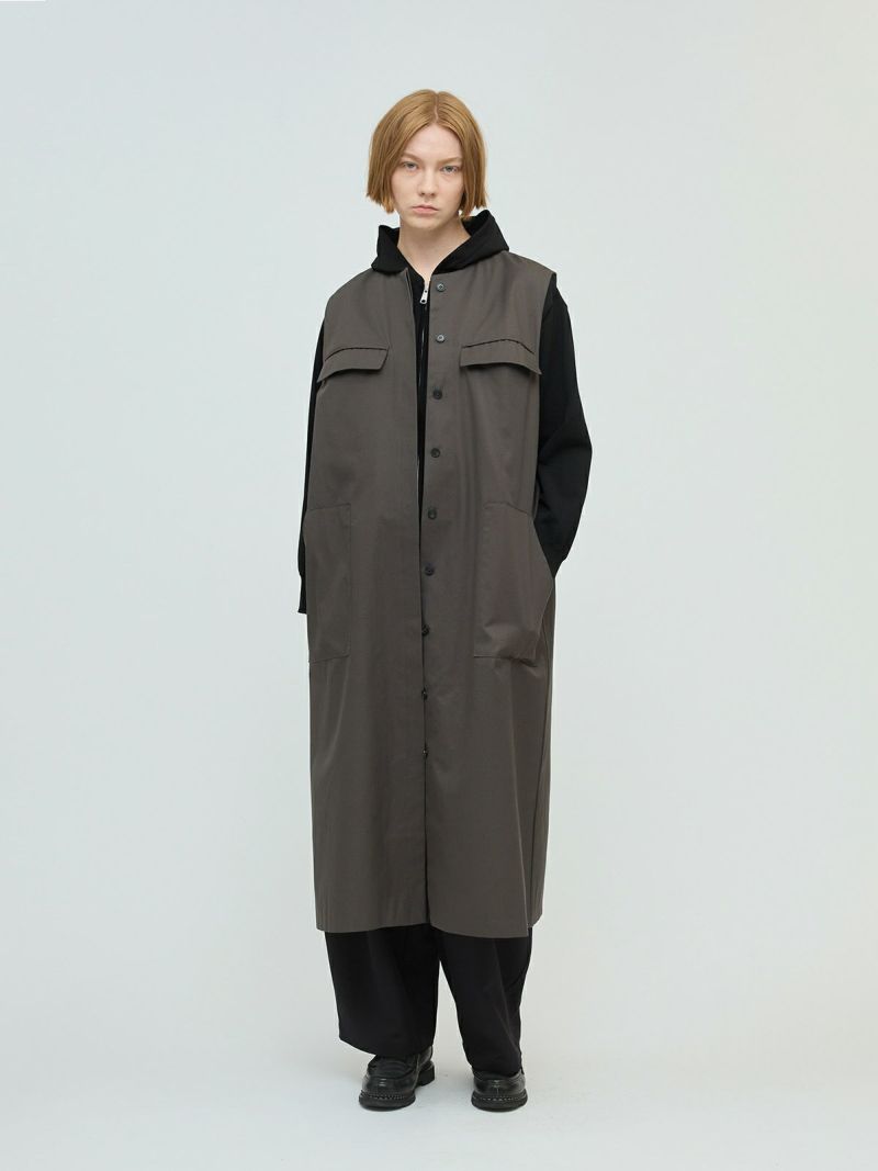 mizuiro ind ネイビー コクーンシルエットロングジレ 楽天市場】【SALE！50%OFF】ミズイロインド mizuiro ind