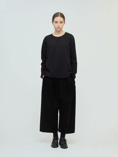 mizuiro ind コーデュロイワイドパンツ