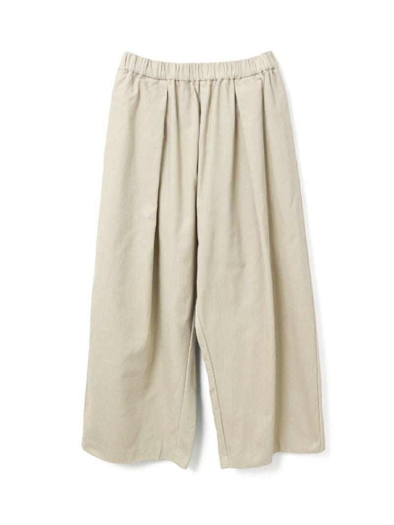 mizuiro ind コーデュロイワイドパンツ｜ MARcourt ONLINE STORE