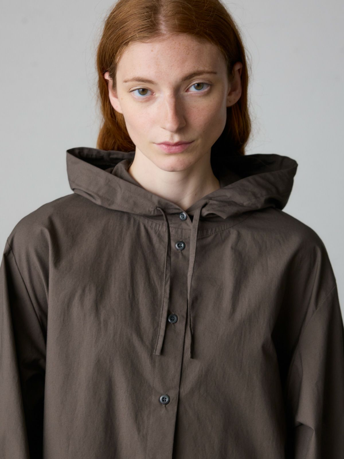 MidiUmi フード付きシャツワンピース｜ MARcourt ONLINE STORE