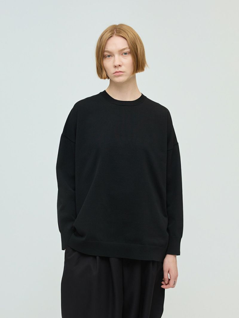 mizuiro ind クルーネックワイドプルオーバー｜ MARcourt ONLINE