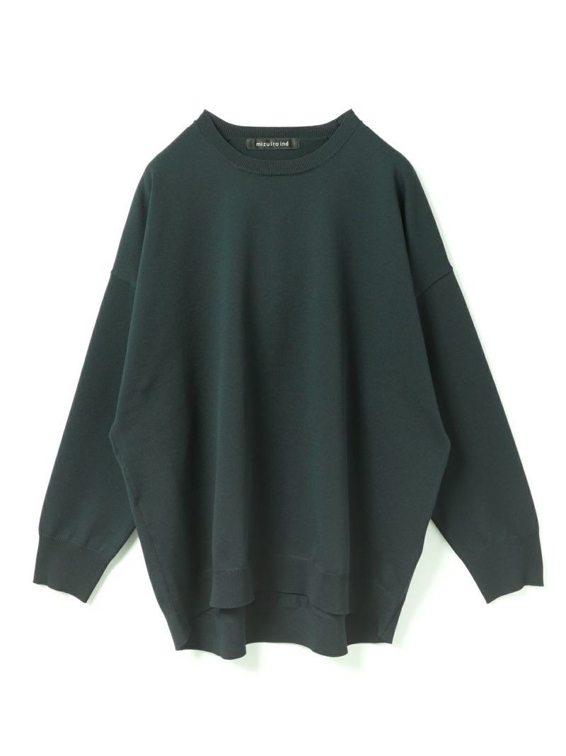 mizuiro ind クルーネックワイドプルオーバー｜ MARcourt ONLINE