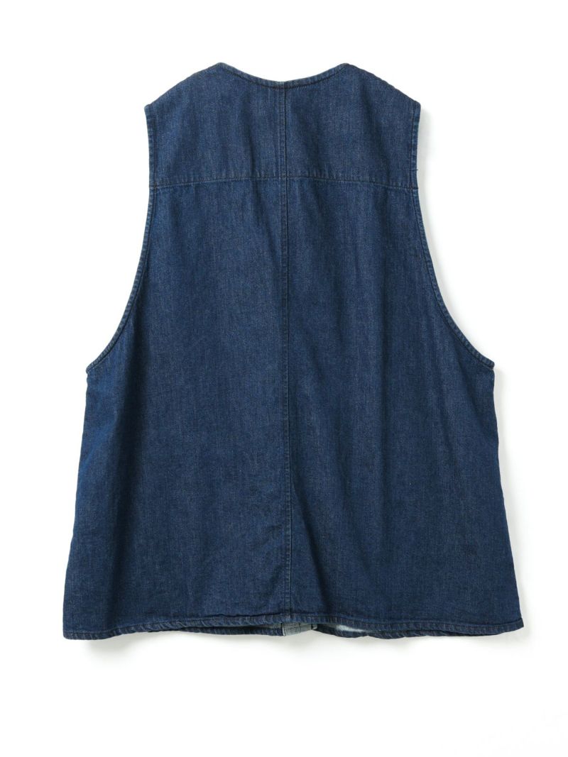 mizuiroind ベスト mizuiroind ベスト ジレ mizuiro ind T/WツイルVネックベスト