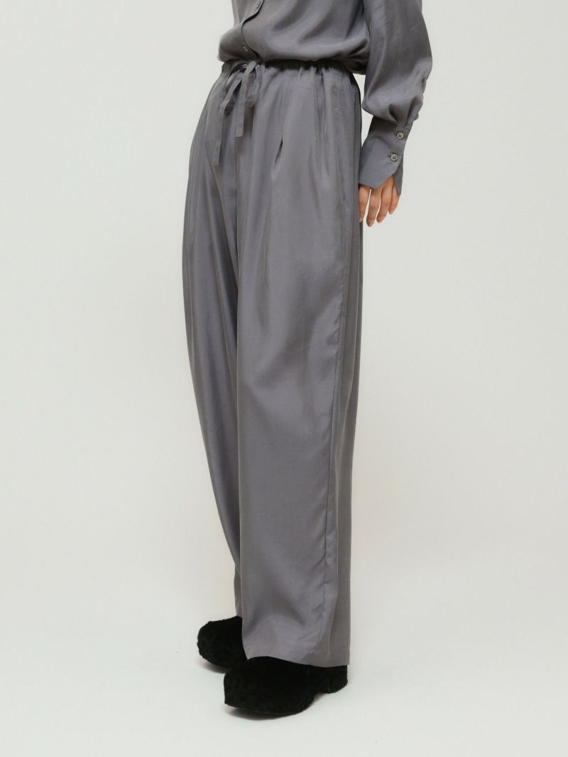 MIDIUMISOLID for Ladies リラックスキュプラパンツ｜ MARcourt ONLINE