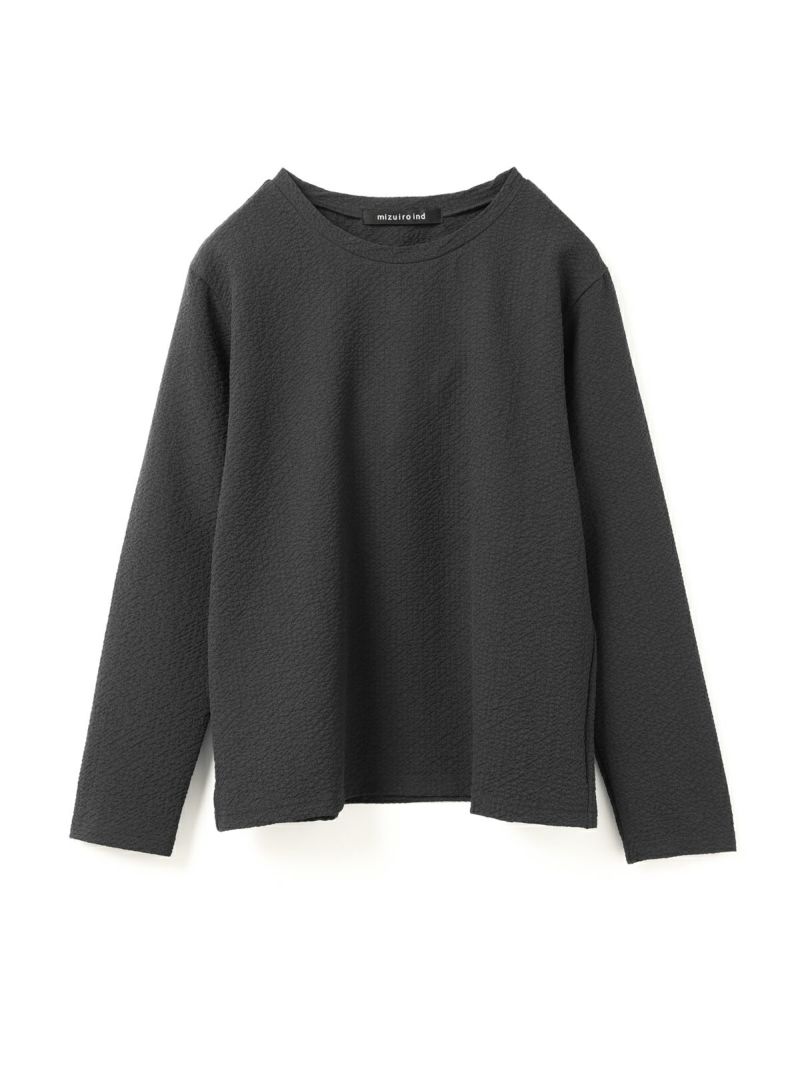 mizuiro indクルーネックショートプルオーバー 楽天市場】【20％OFF】mizuiro ind（ミズイロインド） クルー