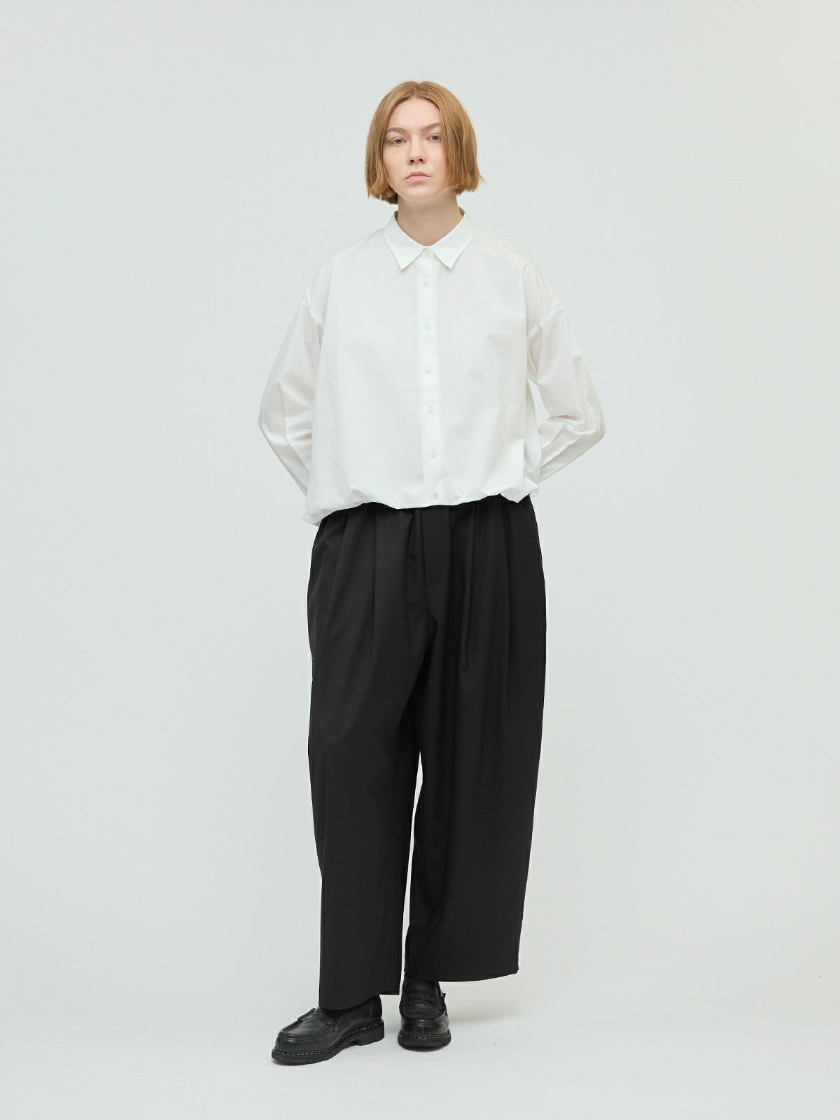 mizuiro ind ワイドタックパンツ｜ MARcourt ONLINE STORE