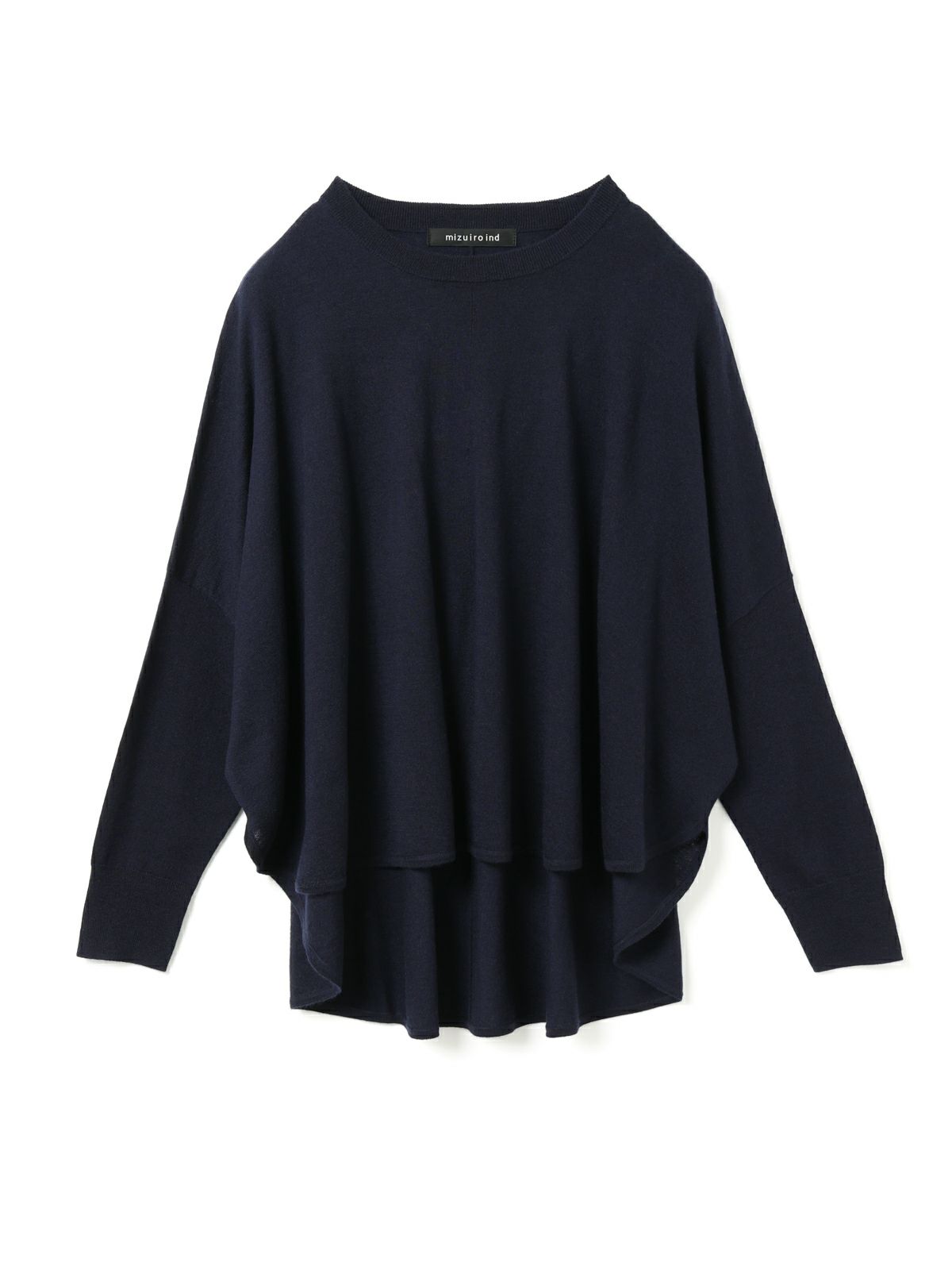 mizuiro ind フロントシームコクーンプルオーバー｜ MARcourt ONLINE
