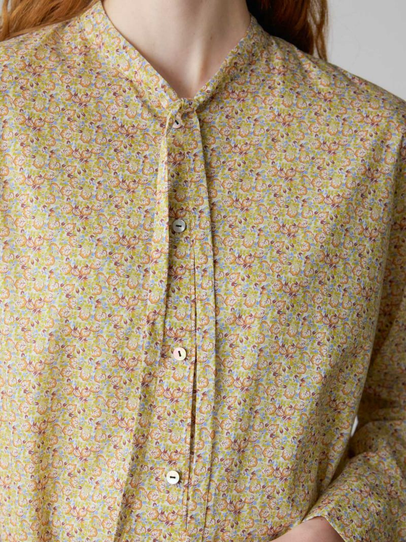 美品】Midiumi リバティボウタイシャツ