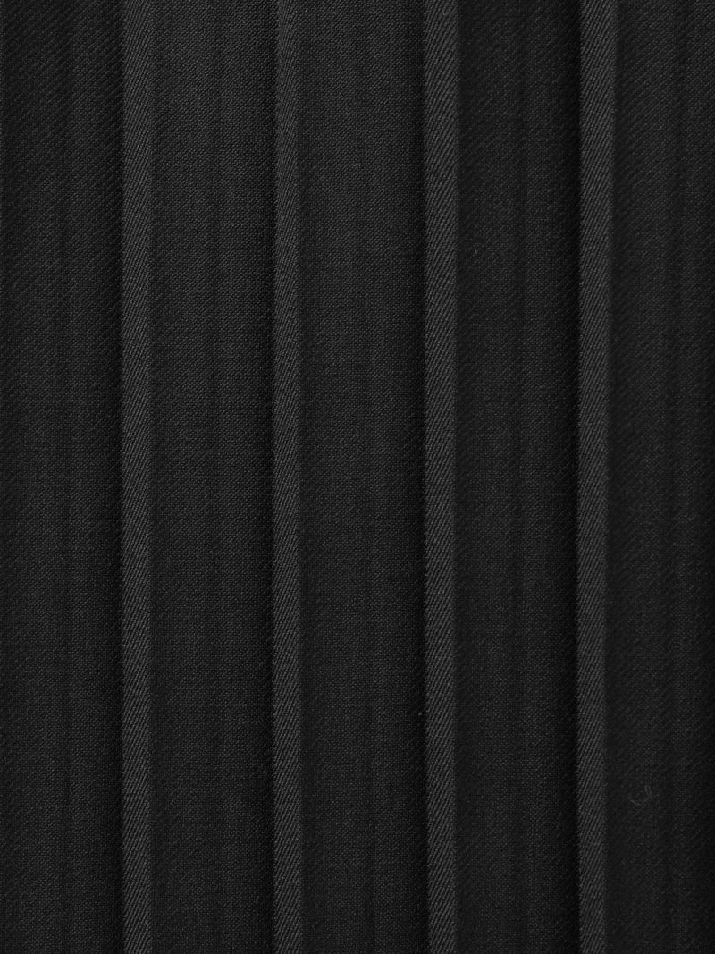 ブラック プリーツ ノースリーブ ワンピース GU（ジーユー）の「プリーツコンビネーションニットワンピース