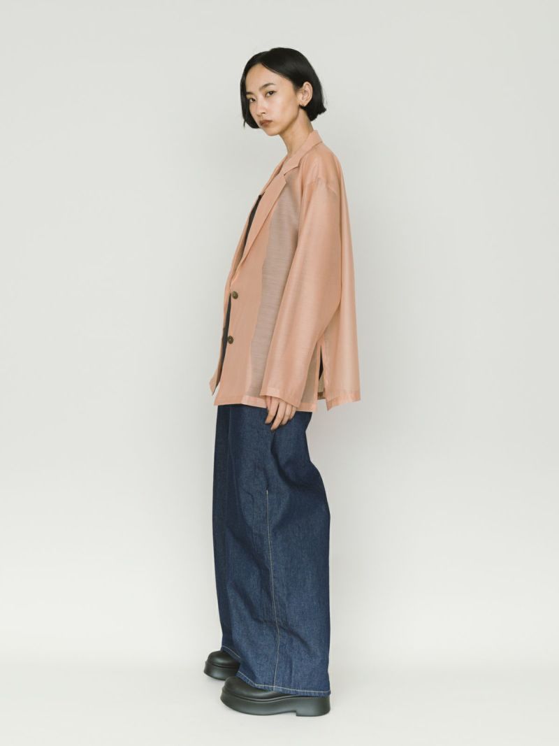 MIDIUMISOLID for Ladies シアーシャツジャケット｜ MARcourt ONLINE