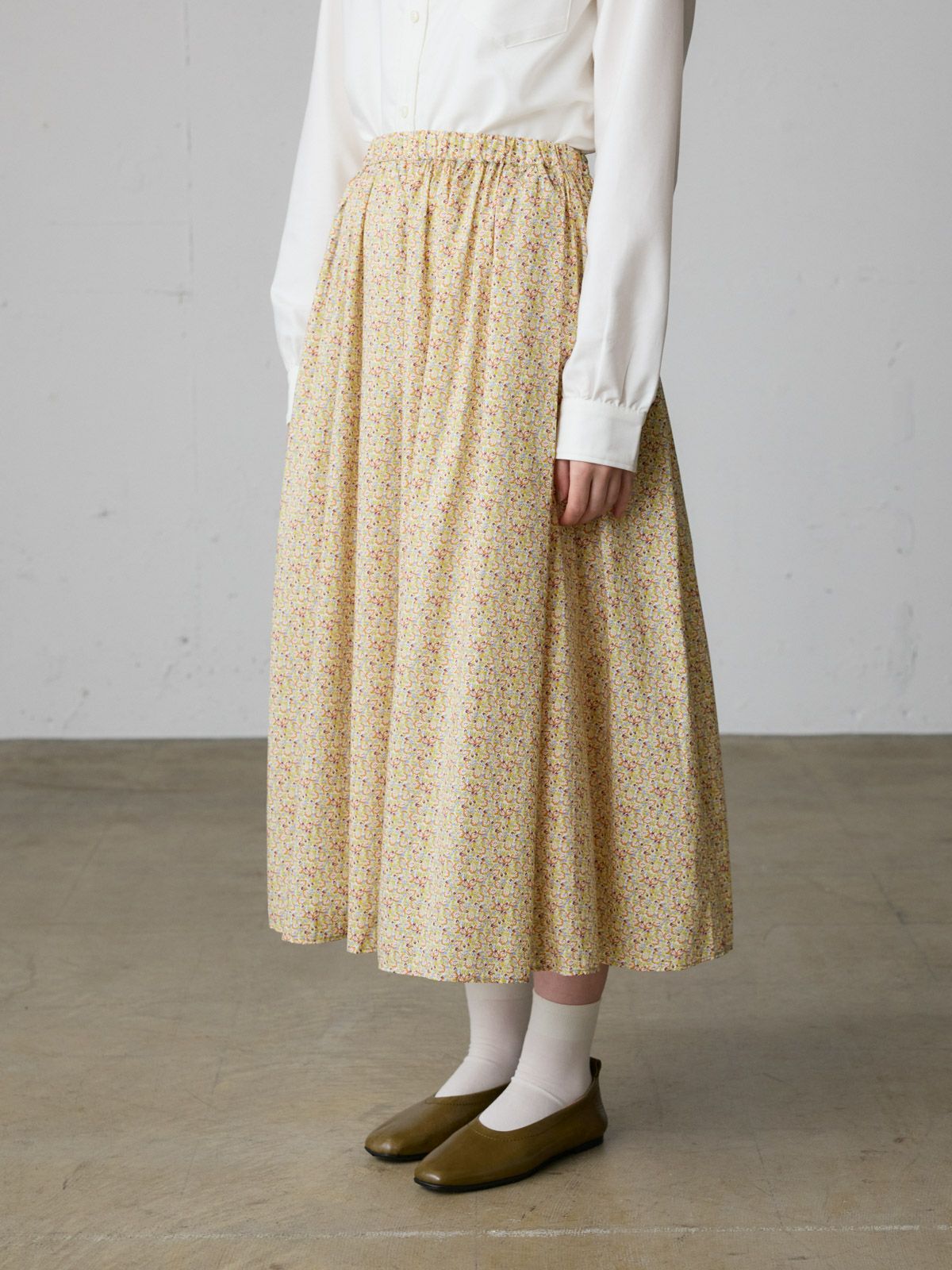 MidiUmi リバティフレアスカート｜ MARcourt ONLINE STORE