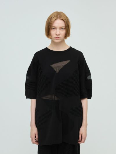 mizuiro ind シアーパターンカーディガン｜ MARcourt ONLINE STORE