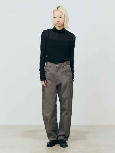 MARMARMAR シアータートルネックTシャツ
